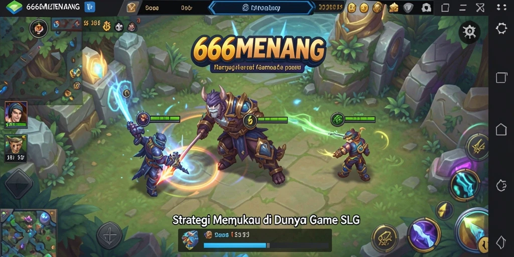 Tampilan gameplay mengesankan dari 666MENANG yang penuh strategi.