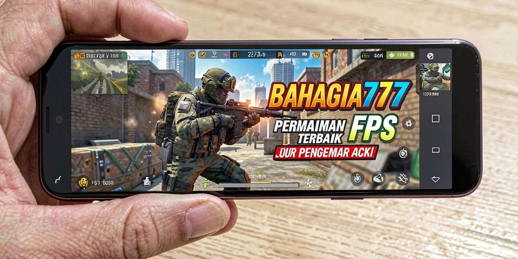 Screenshot BAHAGIA777 menampilkan aksi tembak-menembak yang mendebarkan.