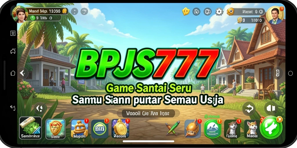 Tampilan gameplay BPJS777 yang seru dan penuh warna.