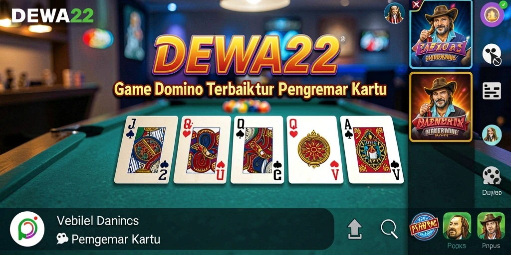 Gameplay seru DEWA22, pengalaman Domino yang mengasyikkan!