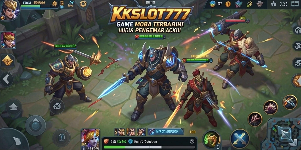 Tampilan gameplay KKSLOT777 yang intens dan penuh aksi.