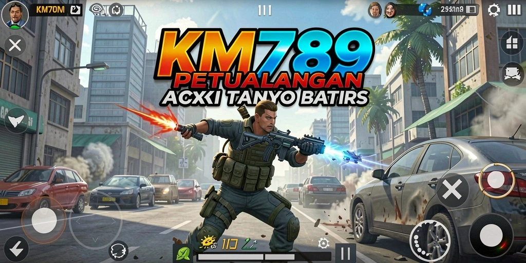 Screenshot menampilkan aksi seru dalam gameplay KM789.