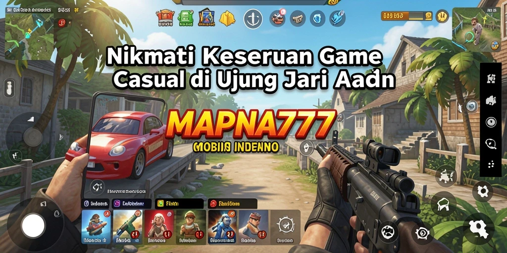 Tampilan screenshot utama menunjukkan gameplay menyenangkan dalam MAPNA777.