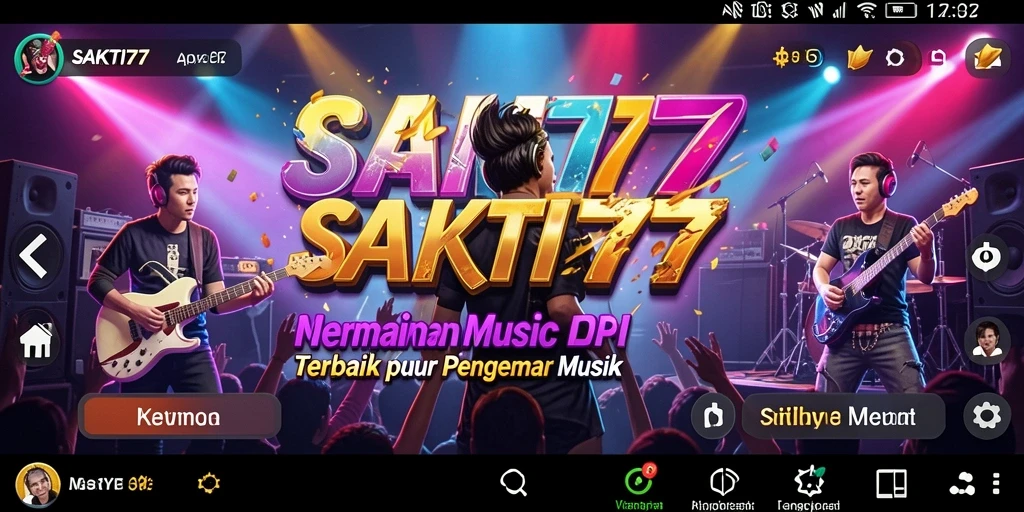 Tampilan gameplay SAKTI77 yang seru dan penuh warna.
