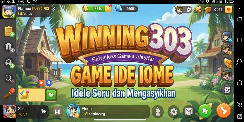 Screenshot gameplay WINNING303 yang menampilkan aksi Idle yang menarik.